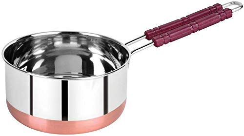 Liolis Copper Bottom Tope Set 1400ml with Sauce Pan- 1000ml - Image 3