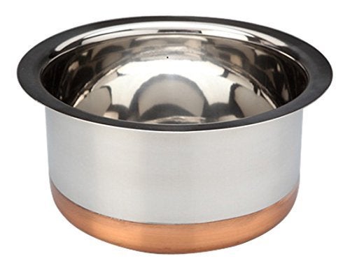 Liolis Copper Bottom Tope Set 1400ml with Sauce Pan- 1000ml - Image 4