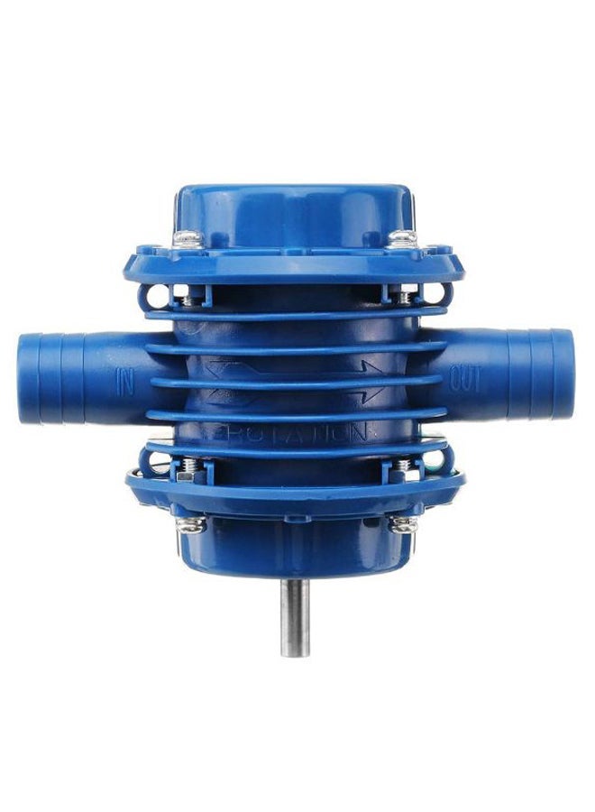 NIBEMINENT Electric Drill Micro Water Pump Blue 