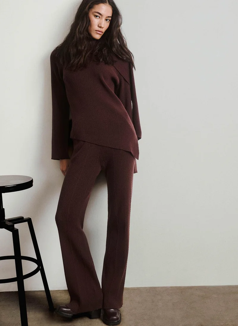 Lichi  Rib-knit jumper with decorative scarf for Women | Best Price UAE