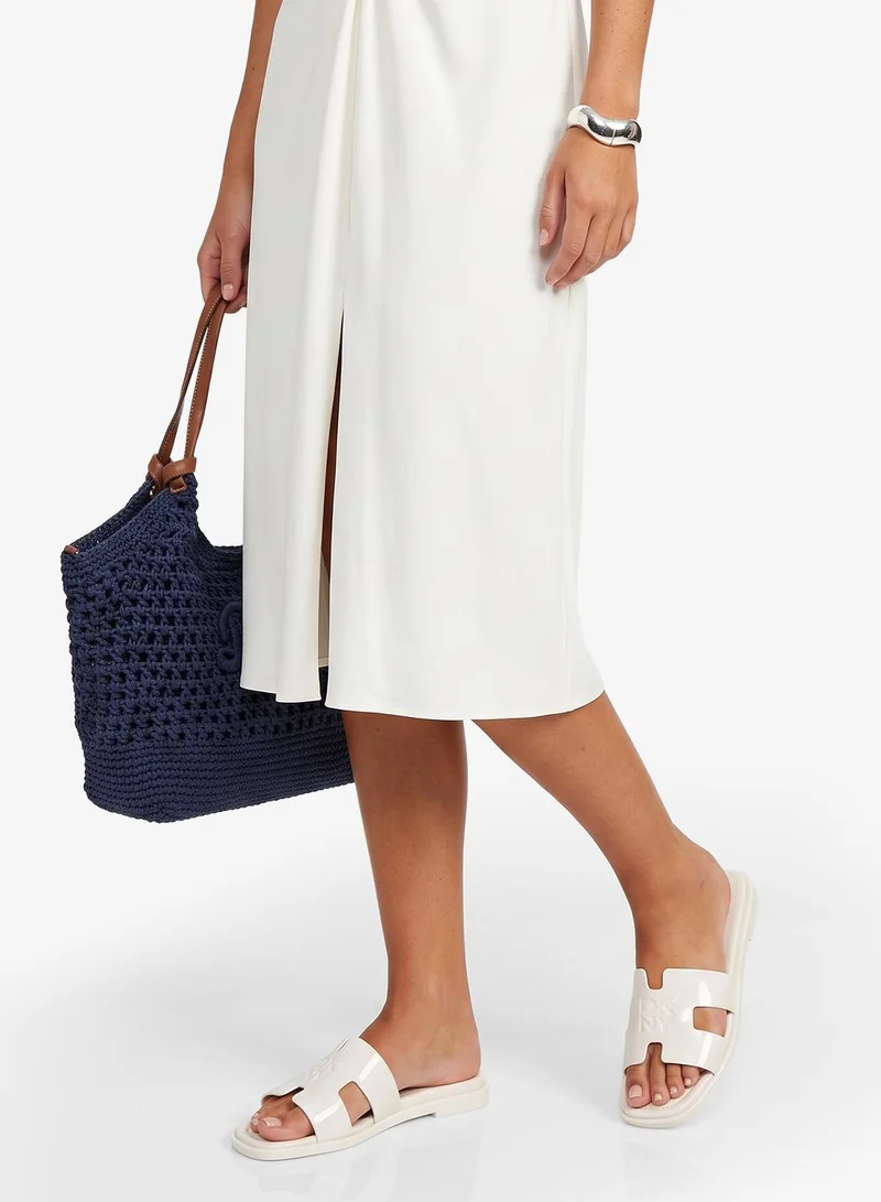 DKNY COCONUT Columba Wide - Flat for Women | Best Price UAE