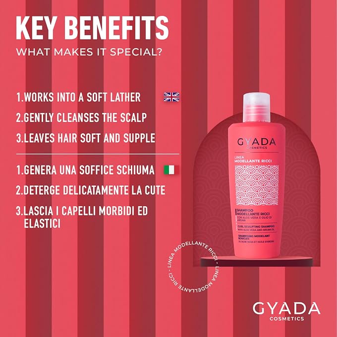 GYADA COSMETICS Curly Modelling Shampoo 250 ml - Image 3