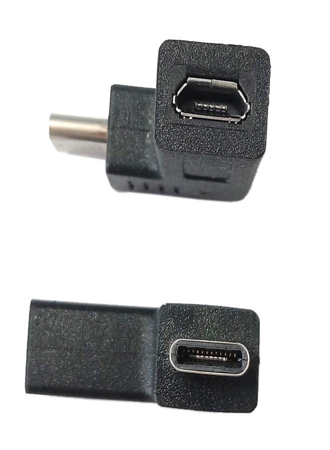 zdyCGTime USB-C to Micro USB Adapter,Right & Left Angle USB Type C Male to Micro USB Female Data Sync and Charging Converter Adapter for Phones, Computers, Tablets(90 Degree Type C) 2 Packs - Image 3