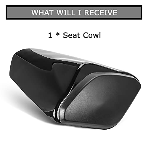 PSLER Motorcycle Rear Seat Fairing Cover Cowl for Ninja ZX6R 2009-2018 (Black) - Image 5