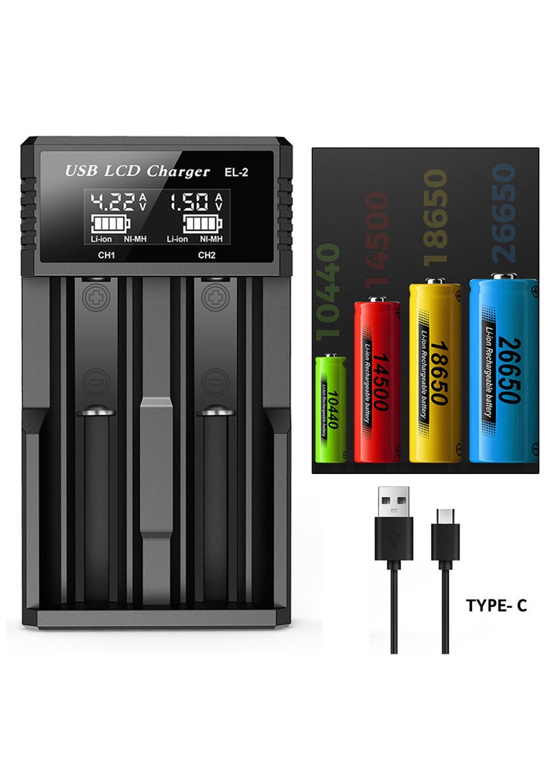 Battery charger smart multi-functional Ni-cd Li-ion auto detection  - Image 1