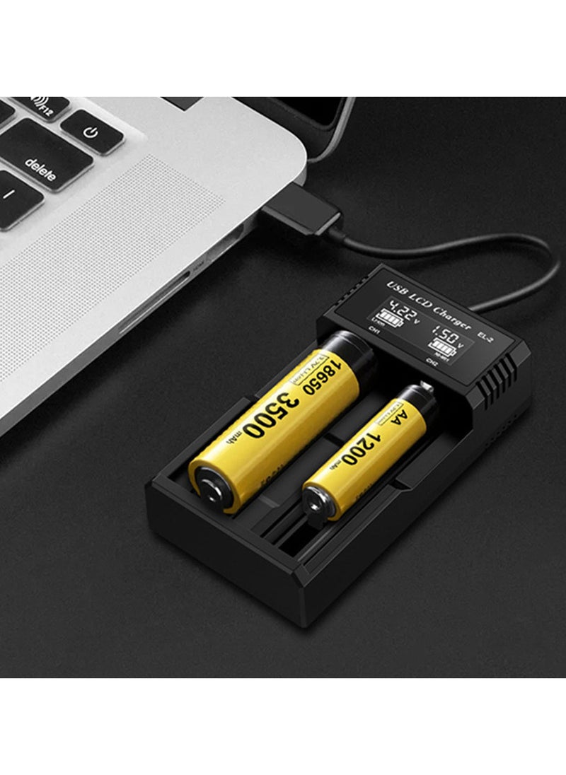Battery charger smart multi-functional Ni-cd Li-ion auto detection  - Image 2