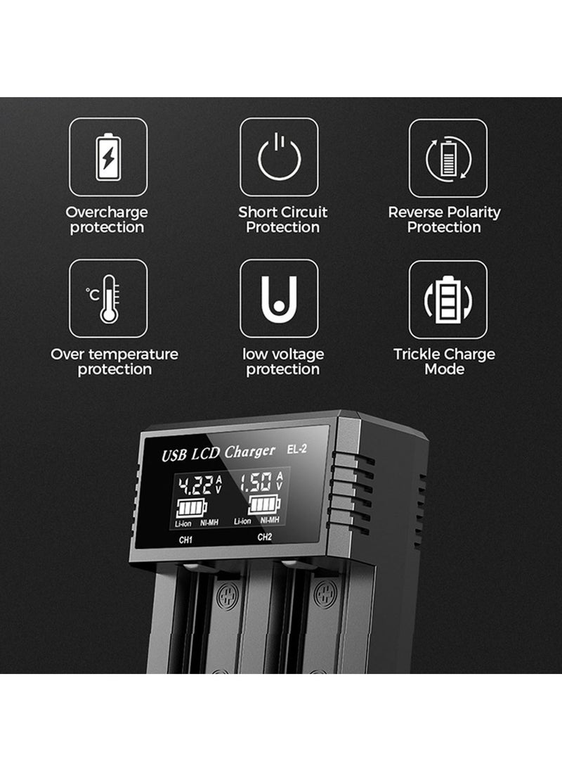 Battery charger smart multi-functional Ni-cd Li-ion auto detection  - Image 4