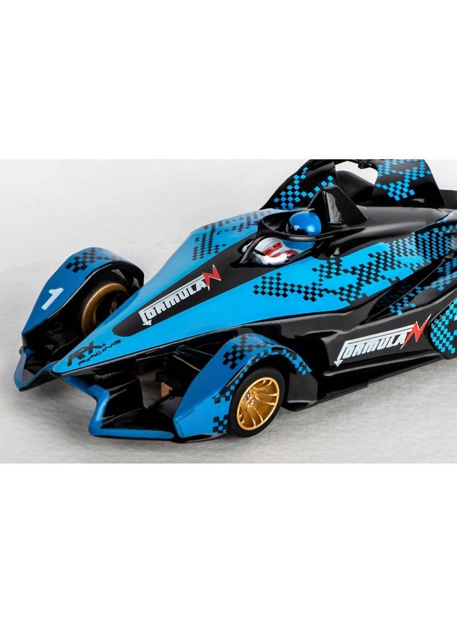 AFX أفكس/رايسماسترز ميغا جي+ فورمولا ن أزرق/أزرق/فضي أفكس22039 سيارات سباق هولوت - Image 3