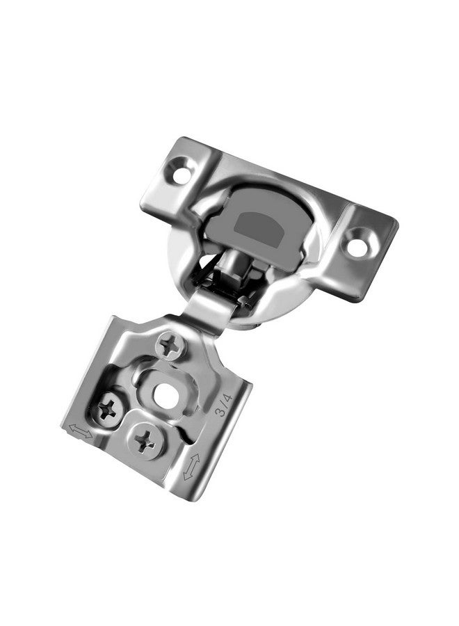 BERTA Berta 4-Pack, 3/4 inch Overlay Soft Closing Face Frame Cabinet Hinges, 105 Degree 6-Ways 3-Cam Adjustment Concealed Kitchen Cabinet Door Hinges with Screws (3/4 in. Overlay, 4 Pieces)  - Image 1