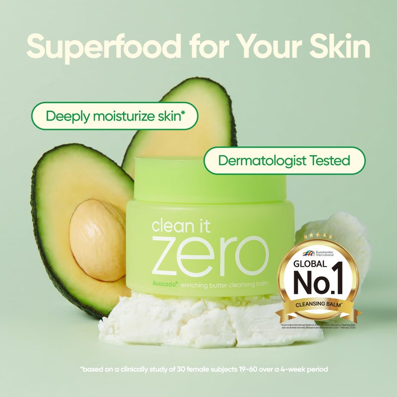 BANILA CO بانيلا كو كلين إت زيرو زبدة غنية بلسم تنظيف | 2 في 1 تنظيف عميق وقناع مرطب للبشرة المرطبة | يزيل المكياج المقاوم للماء وواقي الشمس | زيت تنظيف للبشرة الجافة (100 مل/3.38 أونصة)  - Image 2