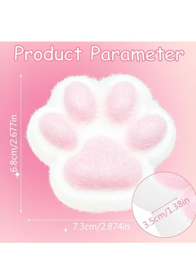 Handmade Big Cat Paw Silicone Squeeze Toys, Cat Paw Taba Squishy, Fufu Cat Paw Sensory Toys for Stress Relief - Image 2