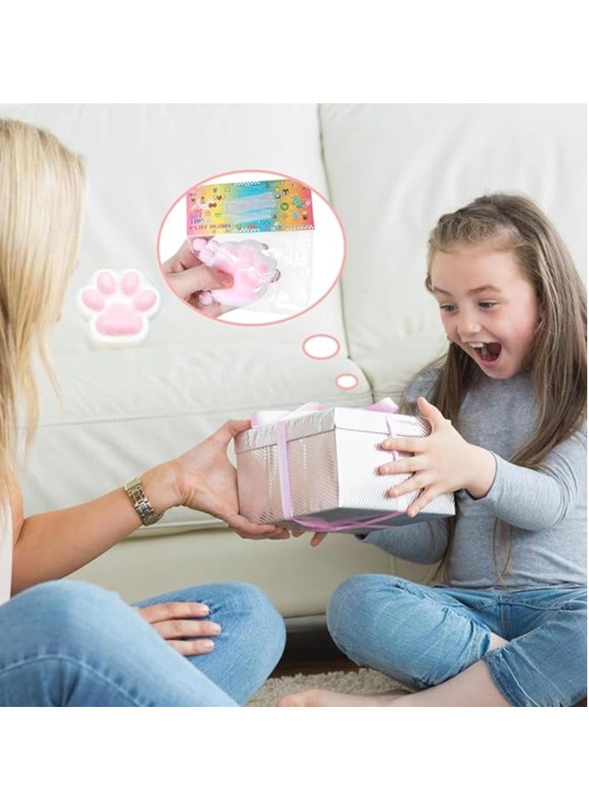 Handmade Big Cat Paw Silicone Squeeze Toys, Cat Paw Taba Squishy, Fufu Cat Paw Sensory Toys for Stress Relief - Image 4