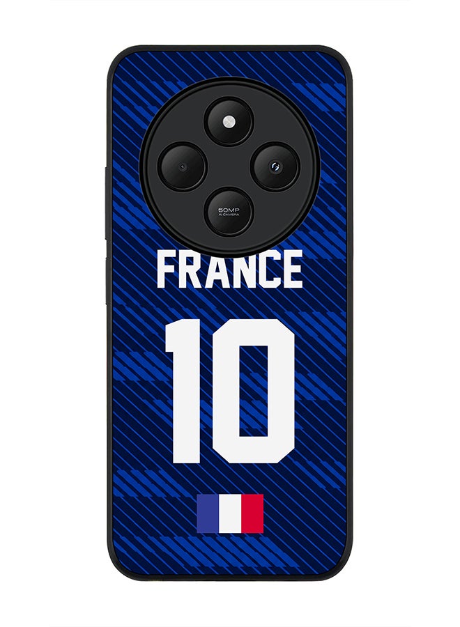 Stylizedd For Xiaomi Poco C75 Case,Slim fit Camera Protection, Shockproof Thin Phone cover  - Football Team France World Cup 2026 - Image 1