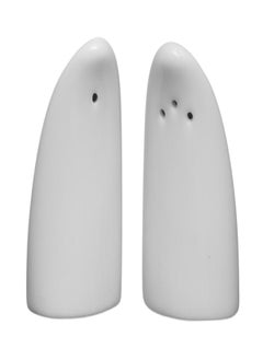 Royal Porcelain Royal Porcelain Salt & Pepper Shaker Set of 2 Shape Silk 6 CM White  - Image 1