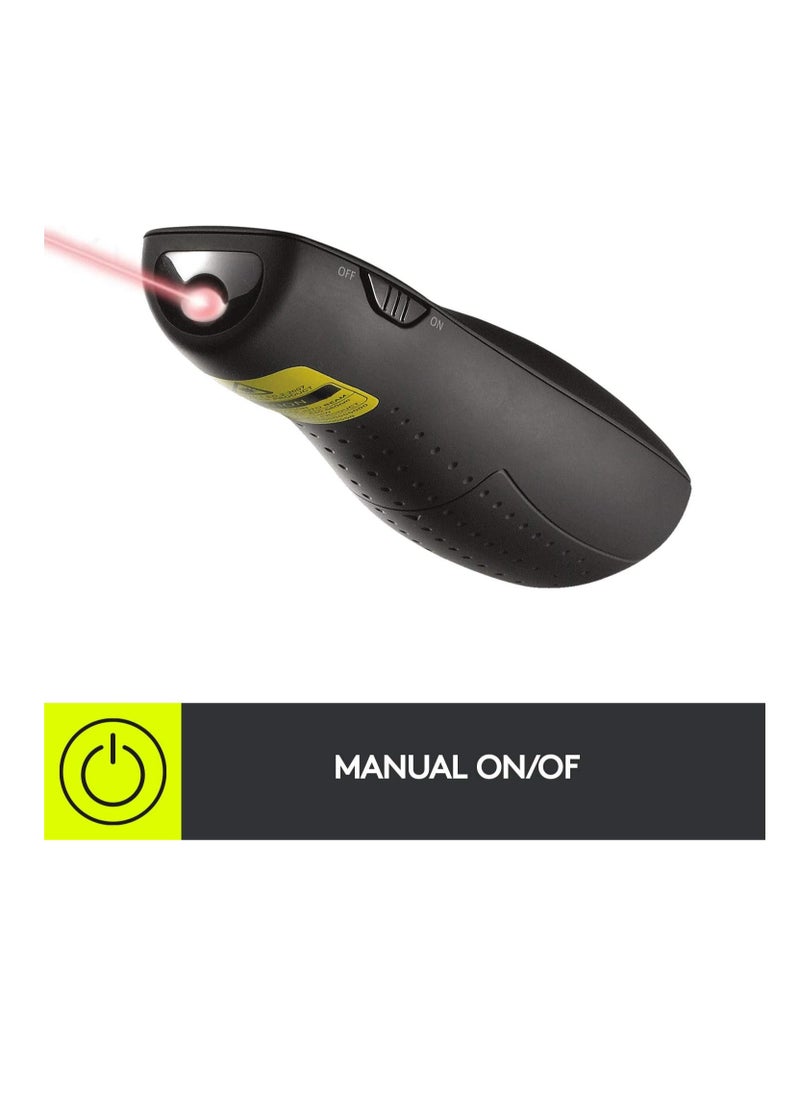 Generic Wireless Laser Presenter Remote Control Black  - Image 4