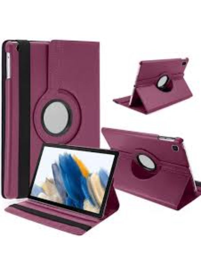 Galaxy Tab A9 Case - 360° Rotatable Tablet Cover for Samsung Galaxy Tab A9 8.7 Inch (2023, SM-X200/SM-X205/SM-X207) - PU Leather Protective Cover with Auto Wake/Sleep - Purple - Image 1