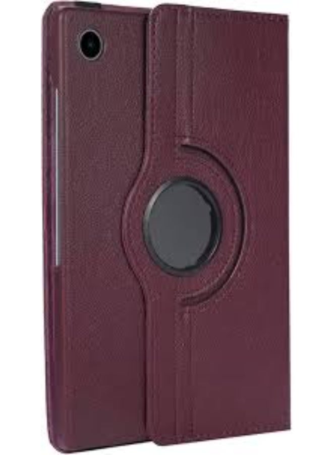 Galaxy Tab A9 Case - 360° Rotatable Tablet Cover for Samsung Galaxy Tab A9 8.7 Inch (2023, SM-X200/SM-X205/SM-X207) - PU Leather Protective Cover with Auto Wake/Sleep - Purple - Image 2