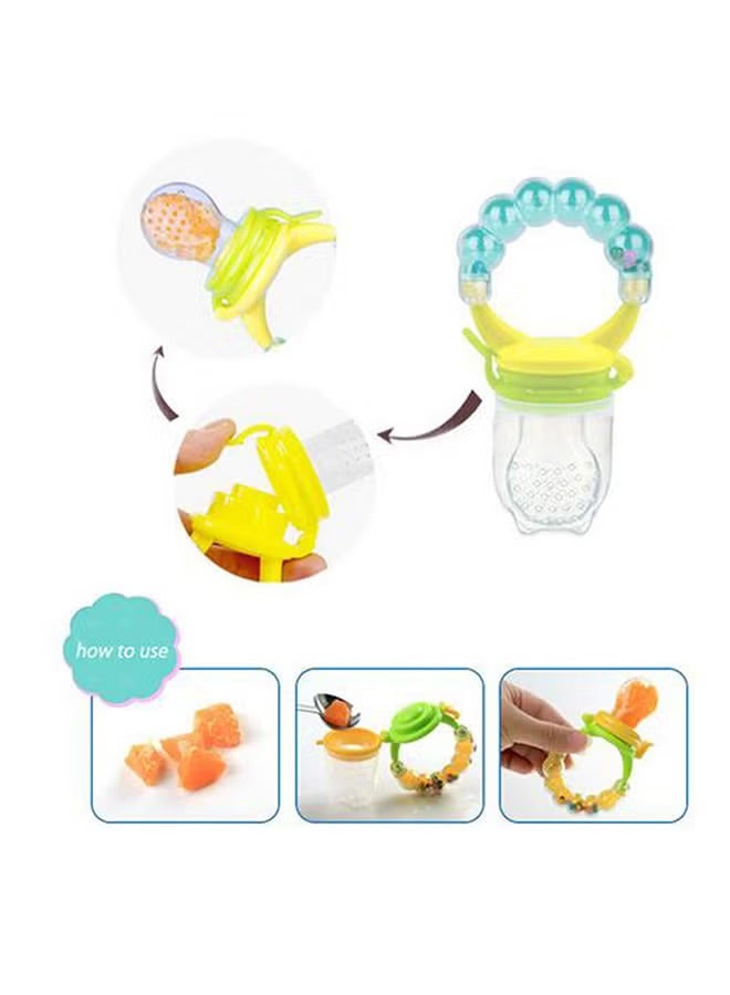 مستلزمات غذائية للطفل من الفاكهة الطازجة والطعام الطازج حلمة الحلمة - بنفسجي - Image 4