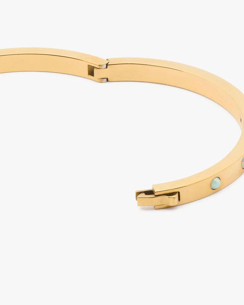 Kate Spade Set In Stone Hinged Bangle