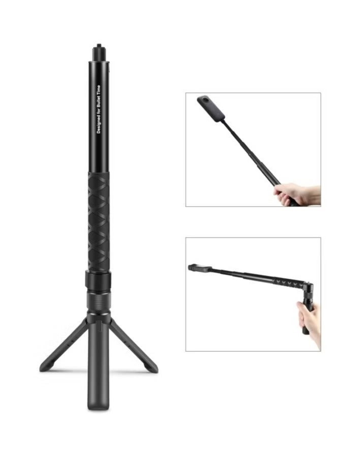 ماكرايستورم الكاميرا المحمولة عصا سيلفي وثلاثية لحزمة Insta360 الوقت ، عصا سيلفي غير مرئية لـ Insta360 X5 / X4 / X3 / GO 3S / One X2 / One RS / One R / One ، اكسسوارات كاميرات الرياضة - Image 1