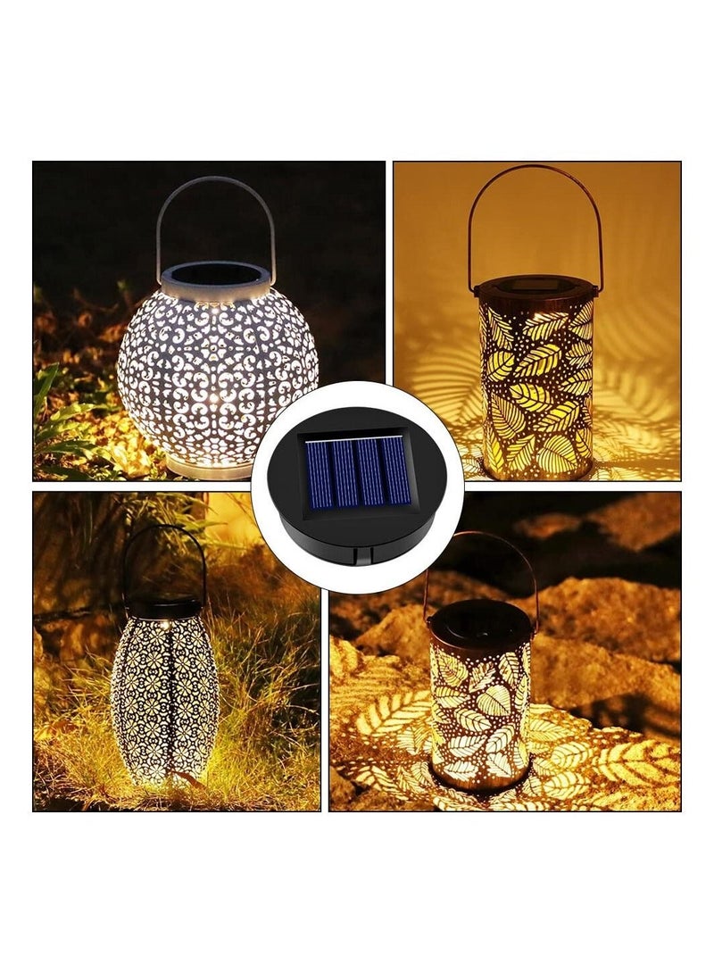 Captaintech Solar Lights Replacement Top LED Solar Panel Replacement Solar Panels for Garden Lights Replacement Solar Light Units Solar Lights Replacement Top for Outdoor Hanging Lanterns 6PCS 8CM 3.15 - Image 5