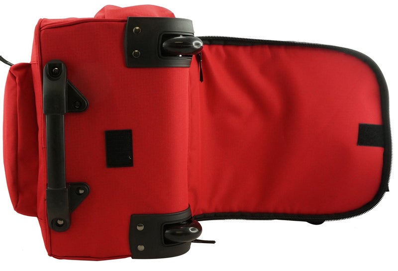 K-Cliffs Heavy Duty Rolling Backpack School Bookbag with Wheels Deluxe Wheeled Daypackâ€¦ - Image 4