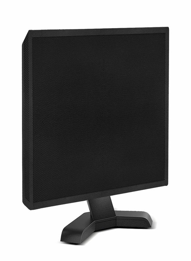Cranique Dust Proof LCD / LED Monitor Cover for 27" Dell | HP | LG | Lenovo | Samsung | Acer | BenQ 27 Inch (Black) - Image 1