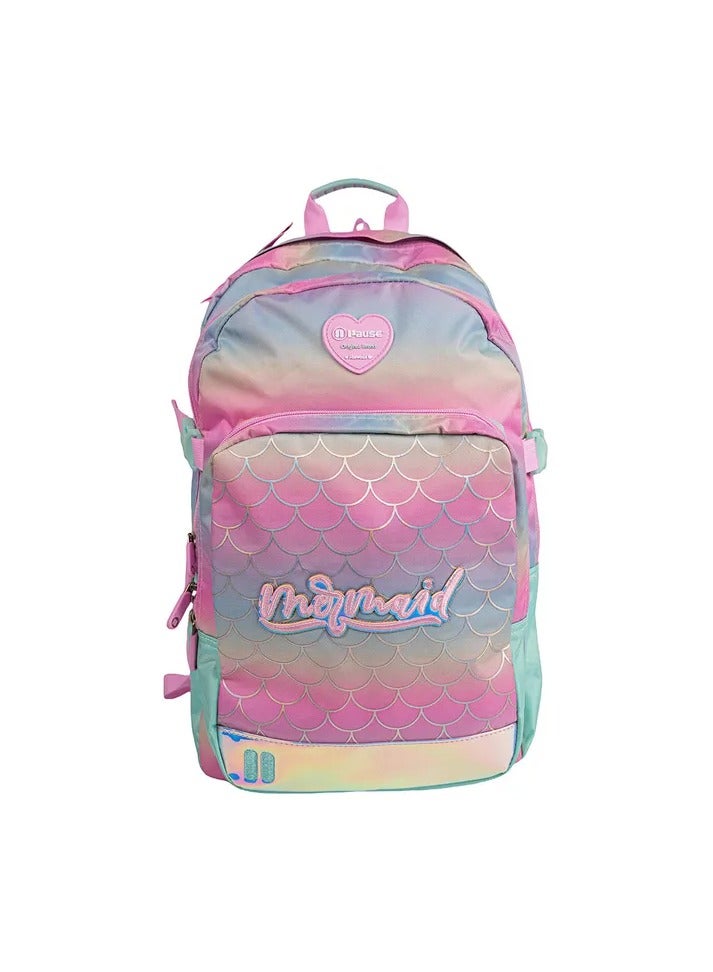 Rainbow Max - Mermaid Backpack W/ Mobile Pocket 17.50-inch - Image 1