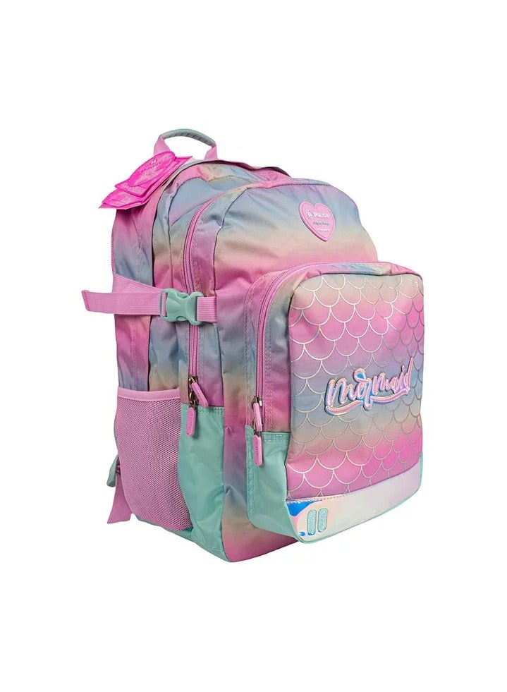 Rainbow Max - Mermaid Backpack W/ Mobile Pocket 17.50-inch - Image 2