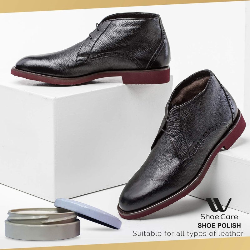 WBM Shoe Care Premium Shoe Shine Polish Nourishes  Protects All Kind of Leather Neutral Shoe Polish 50ml - Image 5