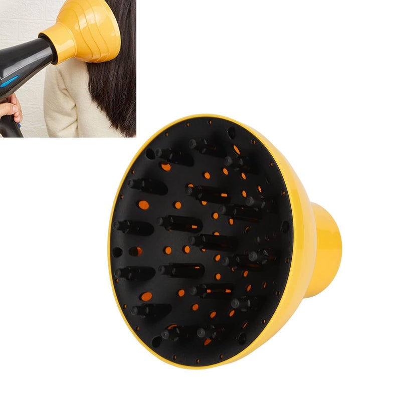 woobles Hair Diffuser Adaptable for Blow Dryers, Hair Dryer Diffuser Professional Portable Home Salon Hair Diffuser Attachment for Curly Wavy Hair - Image 3