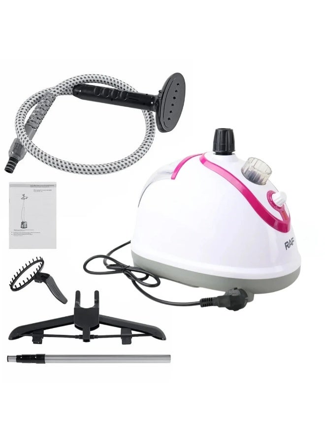 RAF Professional Vertical Garment Steamer for Home Use, Featuring Strong Steam Output, Adjustable Height Pole, Fabric Safe Nozzle, Quick Wrinkle Release, Large Water Reservoir, Ideal for Shirts, Curtains, Coats, and Delicate Clothing - Image 4