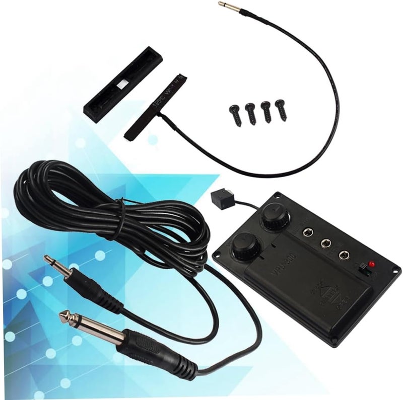 Beginner Electric Violin Piezo Pickup Violin Equalizer Tuner for Diy String Accessory - Image 5