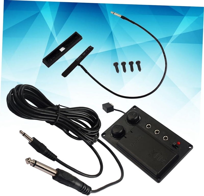 Beginner Electric Violin Piezo Pickup Violin Equalizer Tuner for Diy String Accessory - Image 4