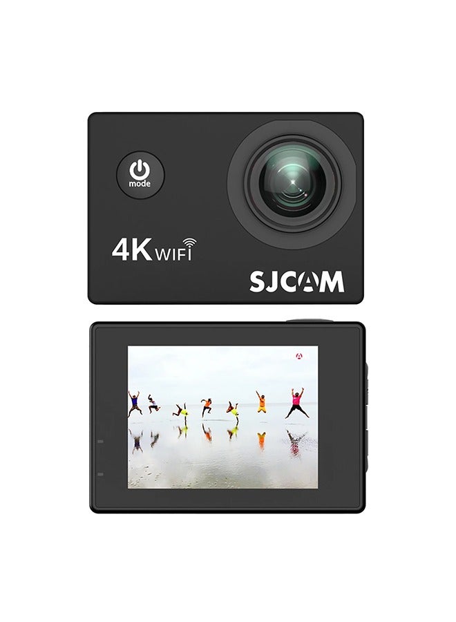 SJCAM Sj4000Air 4K Hd Action Camera 2Inch Ips Screen 16Mp 170°Wide Angle 30M Waterproof Support Wifi Waterproof Case Adapters - Image 3