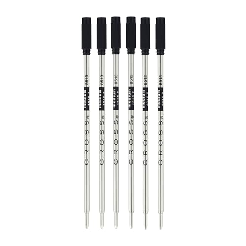 CROSS Ballpoint Pen Refills, Medium Point, Black Ink, 2 Per Pack, 3 Packs Total, #8513-2 - Image 2