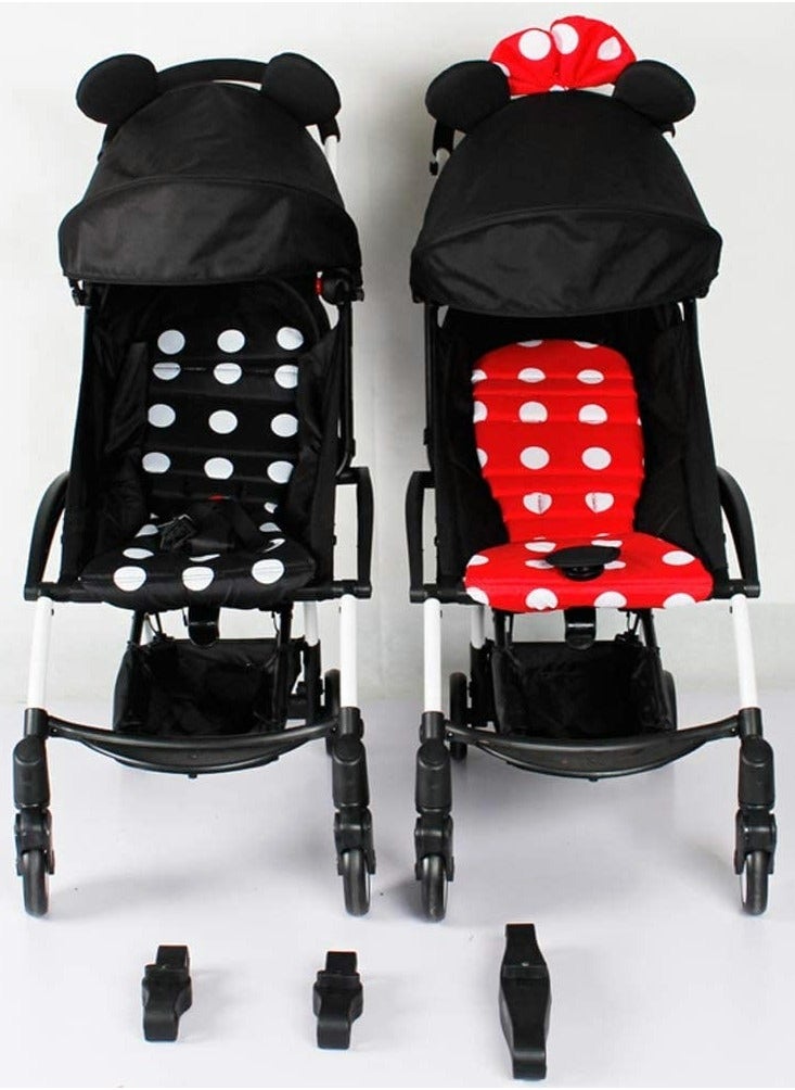 Generic - Stroller Connectors for Babyzen YOYO2 YOYO+ Strollers, Twin Strollers Connector for Toddlers, Twin Baby Stroller Connect Adapter, Turns Two Single Strollers into a Double Stroller - Image 1