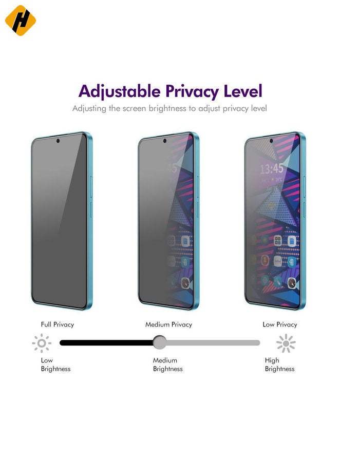 HuHa Screen Protector For Honor 400 Global ENKAY Hat-Prince 28 Degree Anti-peeping Privacy Silk Print Tempered Glass Film - Image 3