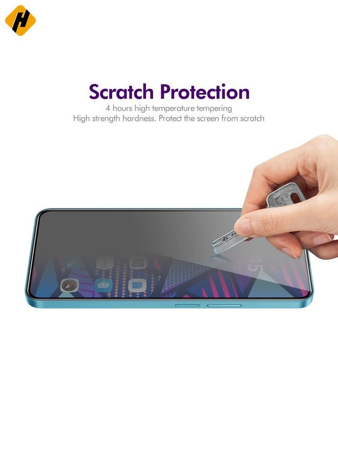 HuHa Screen Protector For Honor 400 Global ENKAY Hat-Prince 28 Degree Anti-peeping Privacy Silk Print Tempered Glass Film - Image 5