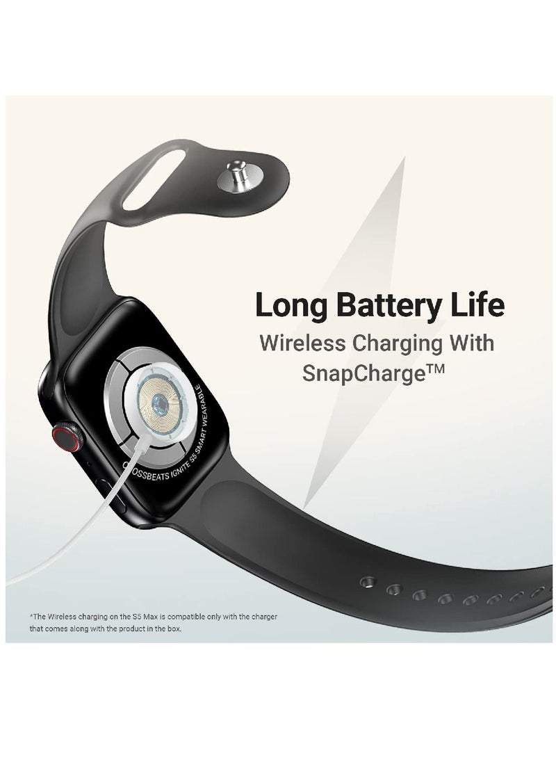 Zoom Plus - Bluetooth Calling Full Touch Display Multi-Function Smartwatch For Men & Women Black - Image 1