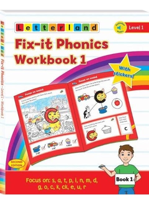 Fix-it Phonics - Level 1 - Workbook 1 (2nd Edition)