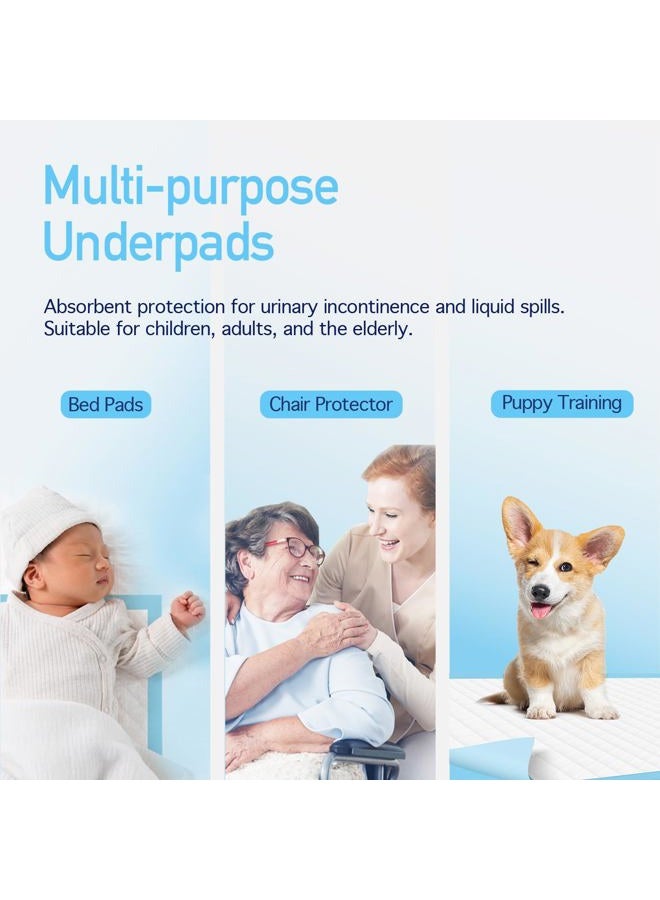 Dynarex Disposable Underpads 17 x 24 - Tissue Fill (2 ply) 3/100/Cs - Image 4