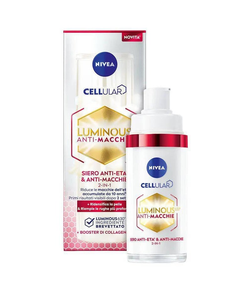 NIVEA Cellular Luminous630 Anti-Spot & Anti-Age Face Serum 30 ml for Brighter, More Even-Looking Skin and Improved Radiance with Hydrating, Firmness-Supporting Formula for All Skin Types - Image 4