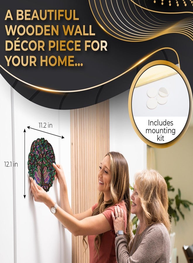 ZenChalet - Tree of Life Jigsaw Puzzles for Adults 200 Piece - Wooden Jigsaw Puzzle for Aduls, Perfect as Tree of Life Puzzle Gifts, Uniquely Shaped Pieces - Mind Puzzle for Adults - Image 5