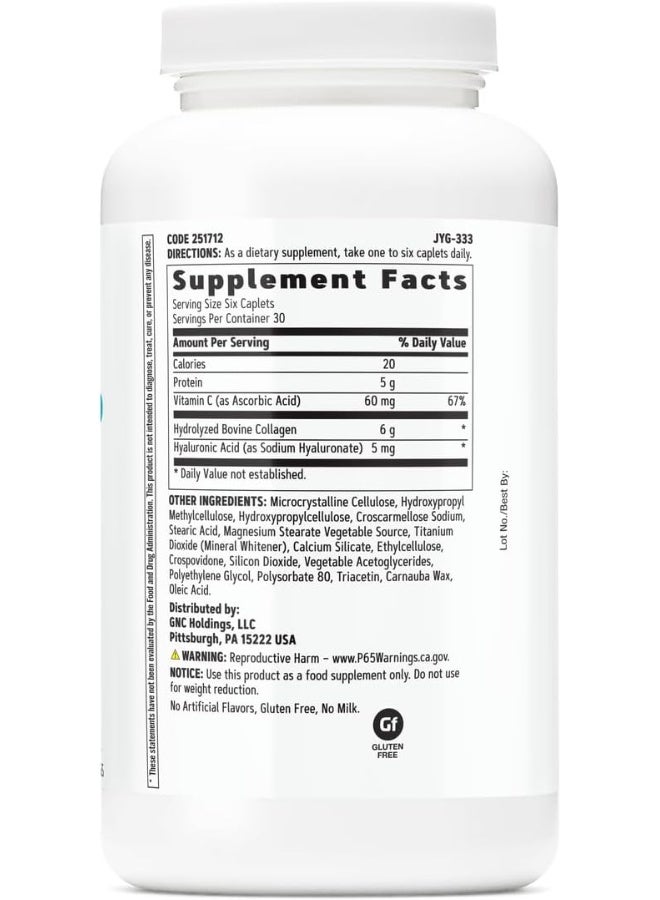 GNC Women'S Collagen, 180 Caplets, Supports Healthy Skin And Elasticity - Image 2