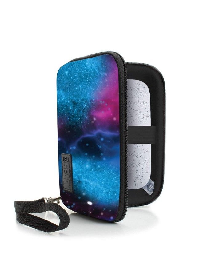 USA Gear Hard Shell Portable Printer Case With Scratchresistant Interior Security Strap And Wrist Strap Compatible With Hp Sprocket Fujifilm Instax Mini 11 Canon Ivy Kodak & More Galaxy  - Image 1