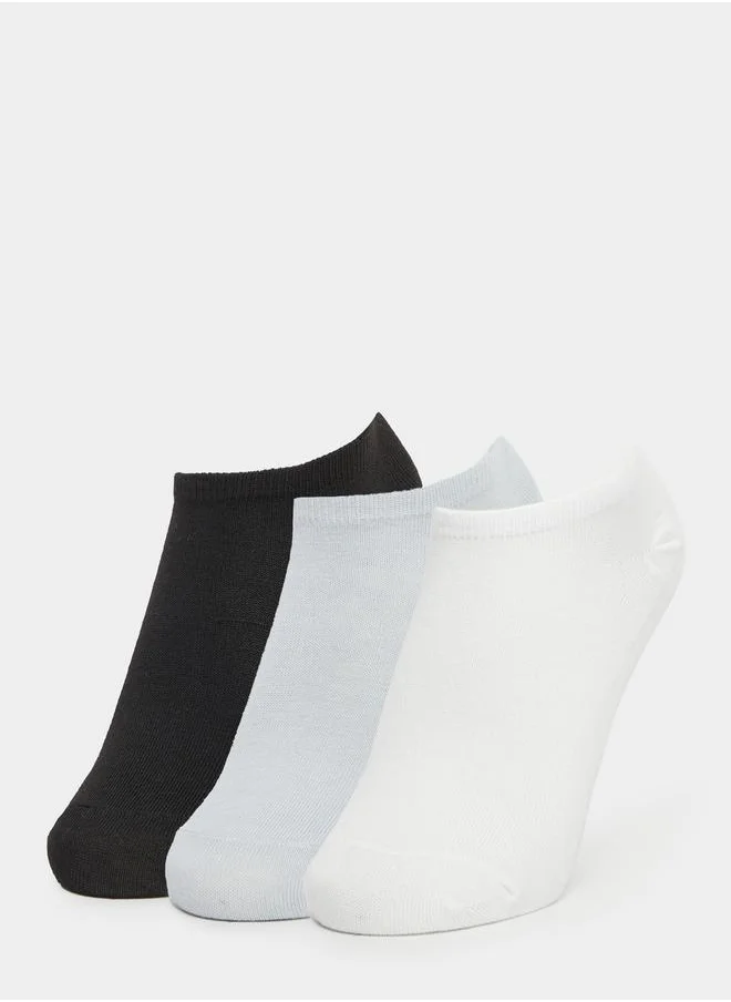 Styli Styli Set of 3 - Ribbed Cuff Ankle Socks
