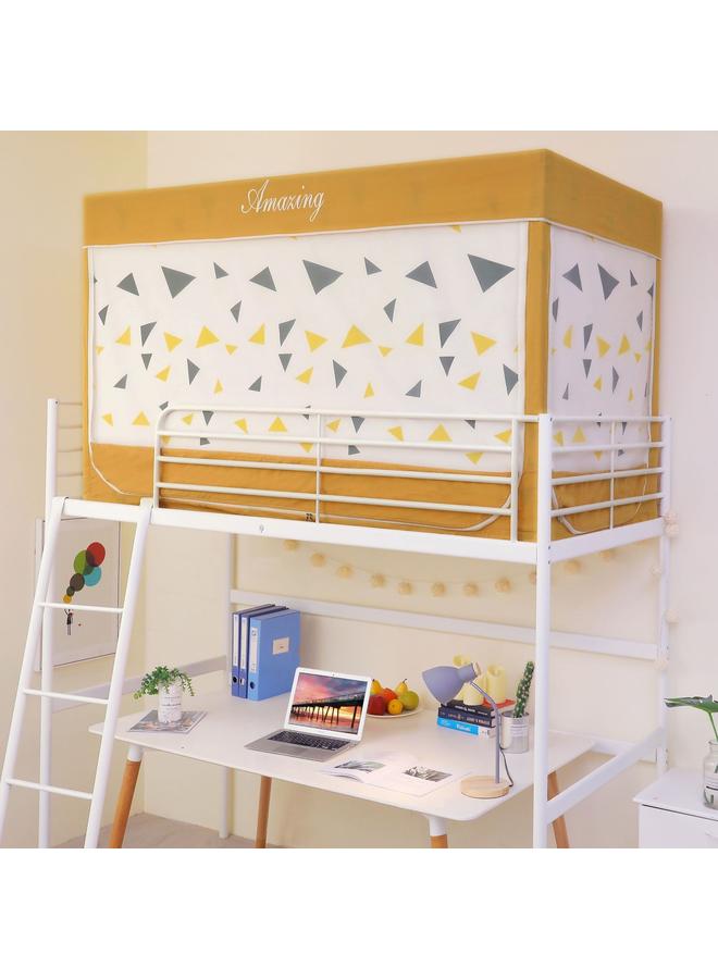 Bluejw Factory Direct Anti-mosquito Shading Dual-purpose Single Student Dormitory Bed Bed Bed Curtain Fully Enclosed Mosquito Net - Image 1