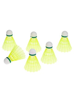 Yonex مافيس 200I قضيب مكوك من النايلون، عبوة من 6 قطع، أصفر، متوسط  - Image 2