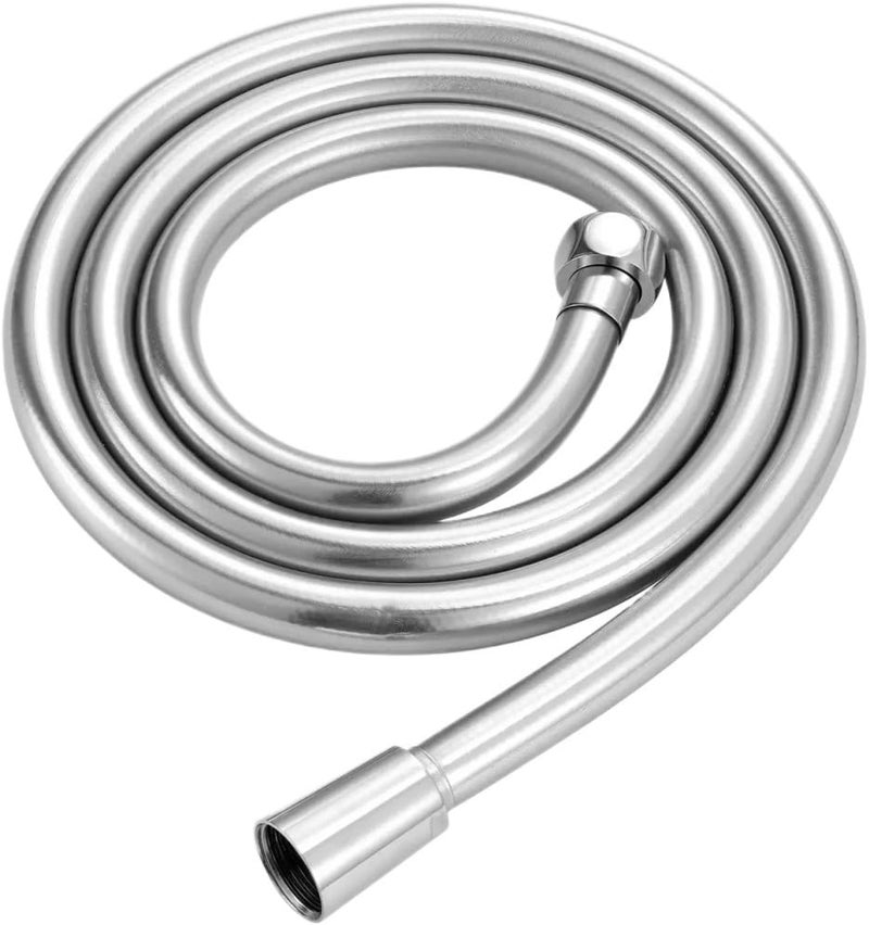 Shower Hose Replacement Shower Hose, PVC Multicolor 150cm(Silver) - Image 1